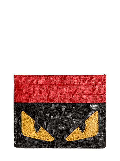 fendi monster eye wallet|Fendi card holder monster eyes.